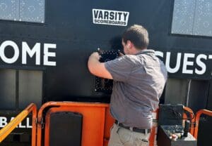 Jamie Johnson Memorial Field scoreboard repairs