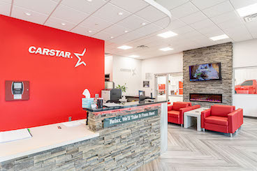 CarStar interior front desk lighting
