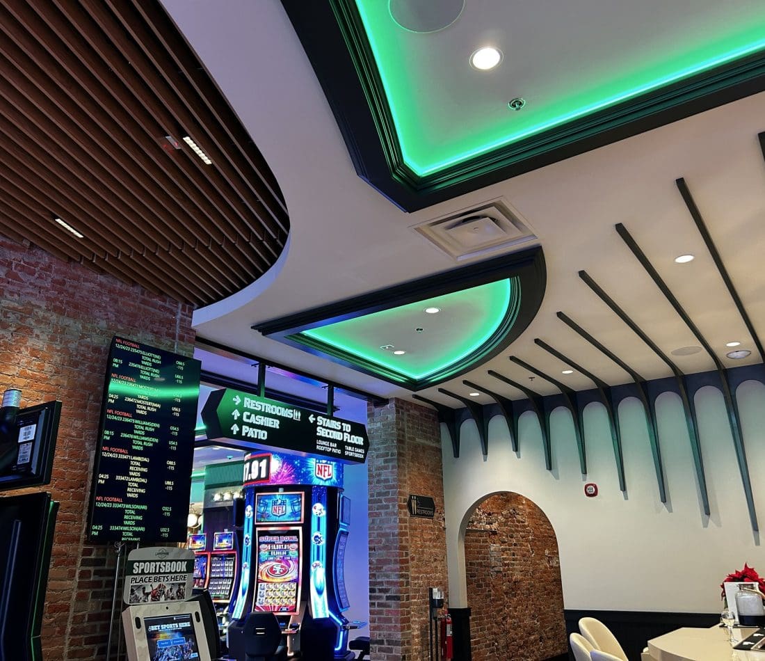 Lighting solutions provided for a The Landmark Casino in Deadwood, SD Lighting solutions provided for a The Landmark Casino in Deadwood, SD
