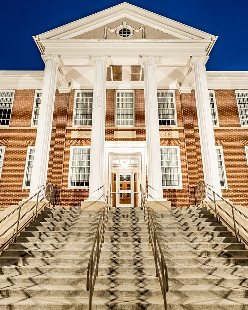 Steps and front of McLaury Building Steps and front of McLaury Building